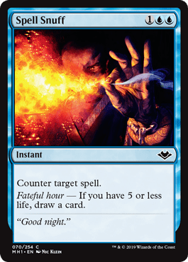 Spell Snuff (Modern Horizons) Near Mint - Nick Nack's Full Frontal Attack