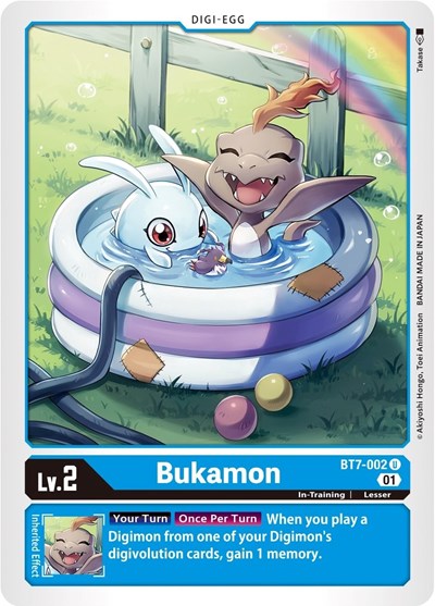 Bukamon (The Next Adventure) Near Mint