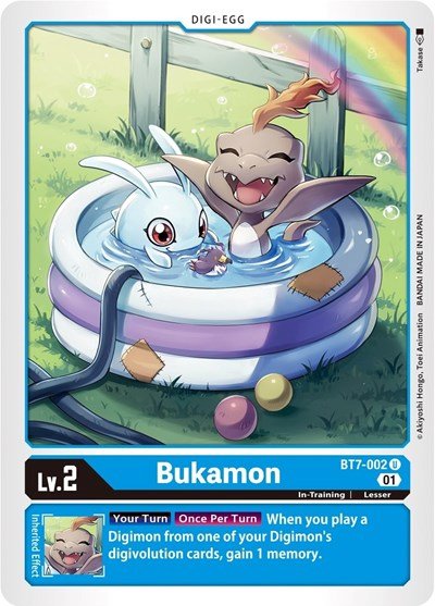 Bukamon (The Next Adventure) Near Mint - Nick Nack's Full Frontal Attack