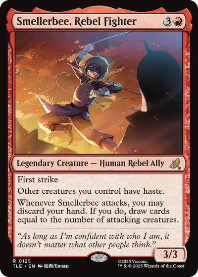 Smellerbee, Rebel Fighter (Avatar: The Last Airbender: Eternal-Legal) Near Mint Foil