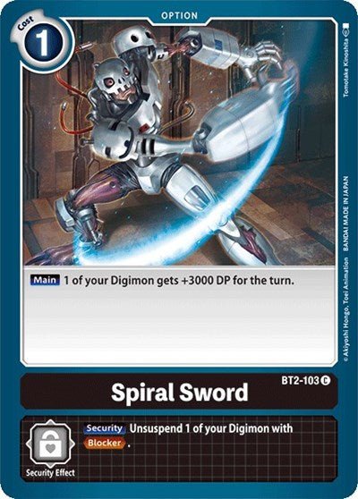 Spiral Sword (Release Special Booster) Near Mint - Nick Nack's Full Frontal Attack