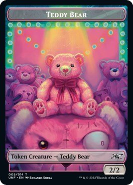 Teddy Bear Token (Unfinity) Near Mint - Nick Nack's Full Frontal Attack