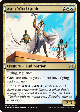 Aven Wind Guide (Amonkhet) Near Mint - Nick Nack's Full Frontal Attack