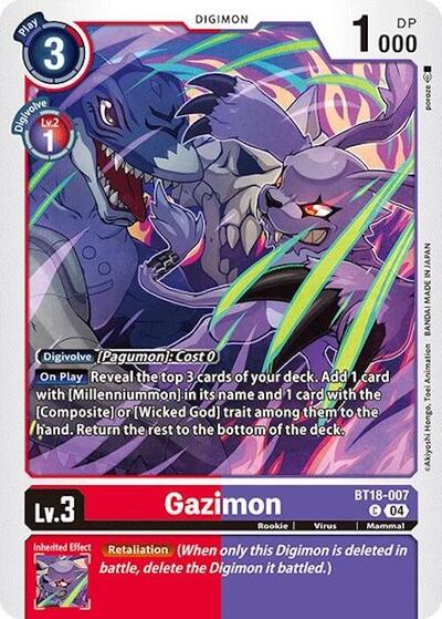 Gazimon (Release Special Booster 2.0) Near Mint