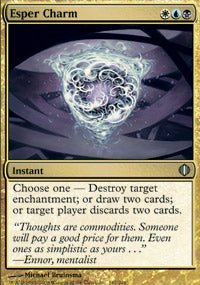 Esper Charm (Shards of Alara) Light Play Foil - Nick Nack's Full Frontal Attack