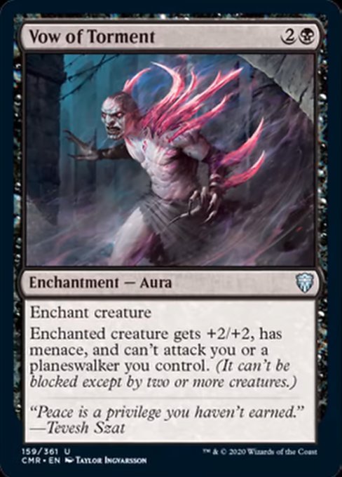Vow of Torment (Commander Legends) Near Mint - Nick Nack's Full Frontal Attack