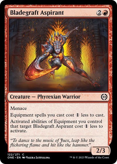 Bladegraft Aspirant (Phyrexia: All Will Be One) Near Mint - Nick Nack's Full Frontal Attack