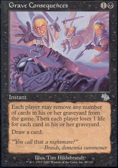 Grave Consequences (Judgment) Light Play - Nick Nack's Full Frontal Attack