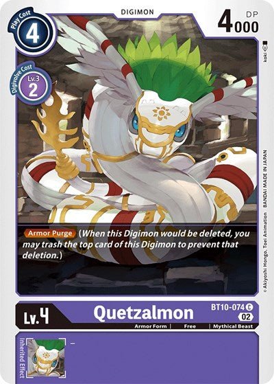 Quetzalmon (Xros Encounter) Near Mint - Nick Nack's Full Frontal Attack