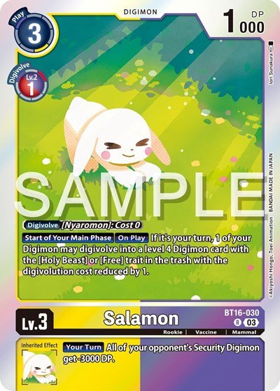 Salamon (Beginning Observer) Near Mint - Nick Nack's Full Frontal Attack