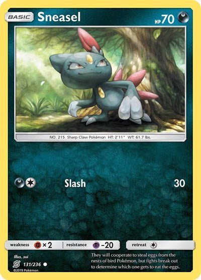 Sneasel (SM - Unified Minds) Near Mint - Nick Nack's Full Frontal Attack