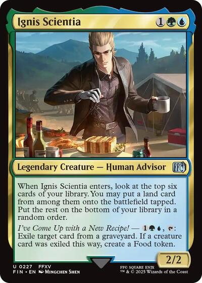 Ignis Scientia (Universes Beyond: FINAL FANTASY) Near Mint - Nick Nack's Full Frontal Attack