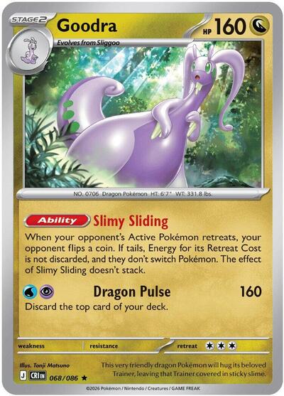 Goodra (ME04: Chaos Rising) Near Mint Holofoil - Nick Nack's Full Frontal Attack