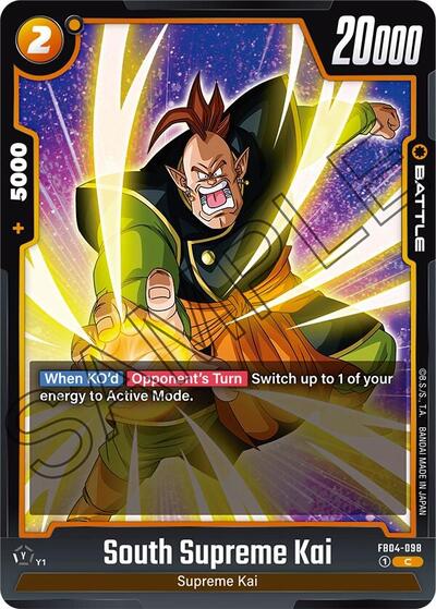 South Supreme Kai (Ultra Limit) Near Mint