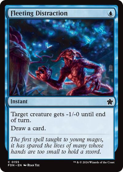 Fleeting Distraction (Foundations) Near Mint