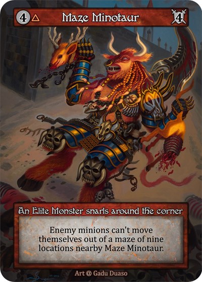 Maze Minotaur (Alpha) Near Mint