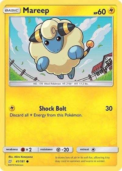 Mareep (SM - Team Up) Near Mint - Nick Nack's Full Frontal Attack