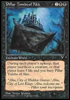 Pillar Tombs of Aku (Visions) Light Play - Nick Nack's Full Frontal Attack