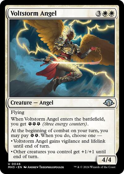 Voltstorm Angel (Modern Horizons 3) Near Mint - Nick Nack's Full Frontal Attack