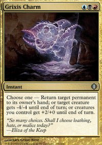 Grixis Charm (Shards of Alara) Light Play - Nick Nack's Full Frontal Attack