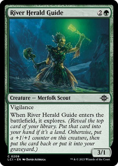 River Herald Guide (The Lost Caverns of Ixalan) Near Mint - Nick Nack's Full Frontal Attack