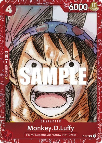 Monkey.D.Luffy (Premium Card Collection -ONE PIECE FILM RED Edition-) (One Piece Promotion Cards) Near Mint Foil - Nick Nack's Full Frontal Attack