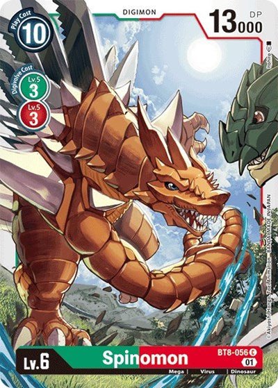 Spinomon (New Awakening) Near Mint - Nick Nack's Full Frontal Attack