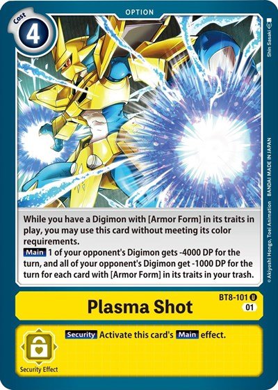 Plasma Shot (New Awakening) Near Mint - Nick Nack's Full Frontal Attack