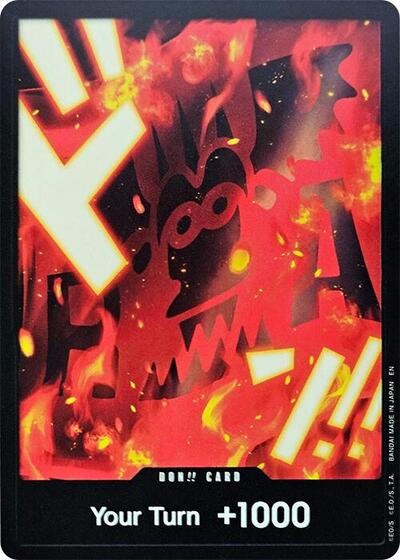 DON!! Card (Dragon) (Premium Booster -The Best- Vol. 2) Near Mint Foil - Nick Nack's Full Frontal Attack