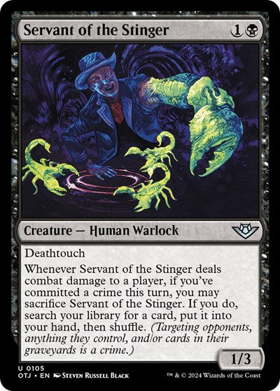Servant of the Stinger (Outlaws of Thunder Junction) Near Mint