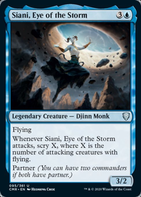 Siani, Eye of the Storm (Commander Legends) Near Mint - Nick Nack's Full Frontal Attack
