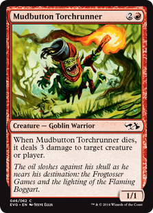 Mudbutton Torchrunner (Duel Decks Anthology: Elves vs Goblins) Near Mint