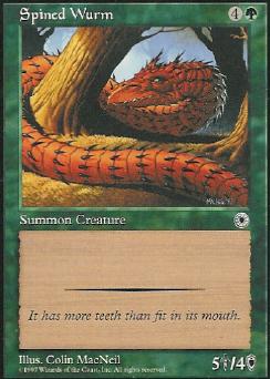 Spined Wurm (Portal) Light Play - Nick Nack's Full Frontal Attack