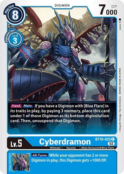 Cyberdramon (Xros Encounter) Near Mint - Nick Nack's Full Frontal Attack
