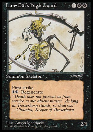 Lim-Dul's High Guard (2 Swords) (Alliances) Light Play - Nick Nack's Full Frontal Attack