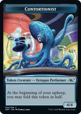 Contortionist Double-Sided Token (Unfinity) Near Mint - Nick Nack's Full Frontal Attack