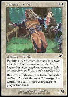 Defender en - Vec (Nemesis) Near Mint - Nick Nack's Full Frontal Attack