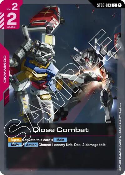 Close Combat (Starter Deck 06: Clan Unity) Near Mint