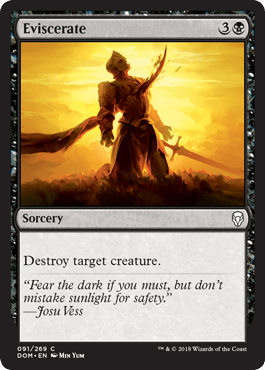 Eviscerate (Dominaria) Near Mint - Nick Nack's Full Frontal Attack