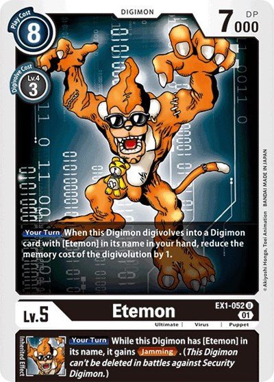 Etemon (Classic Collection) Near Mint - Nick Nack's Full Frontal Attack