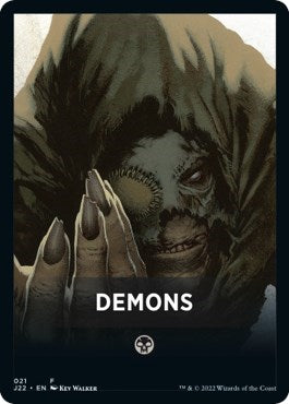 Demons Theme Card (Jumpstart 2022) Near Mint