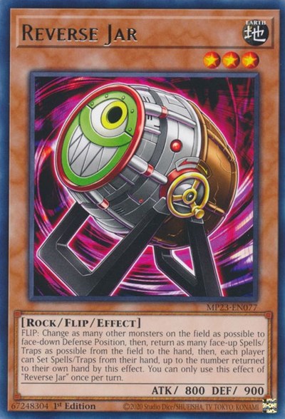 Reverse Jar (25th Anniversary Tin: Dueling Heroes Mega Pack) Light Play 1st Edition