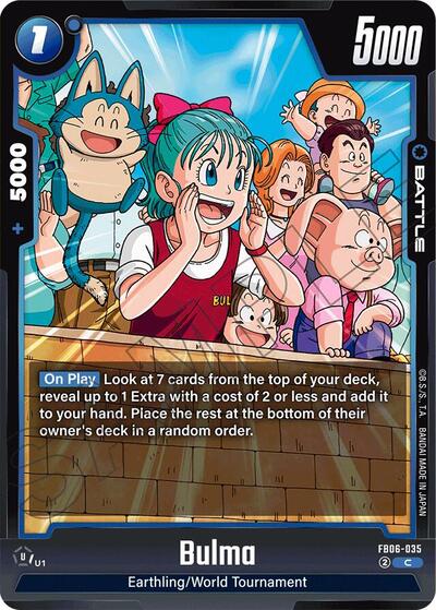 Bulma (Rivals Clash) Near Mint - Nick Nack's Full Frontal Attack