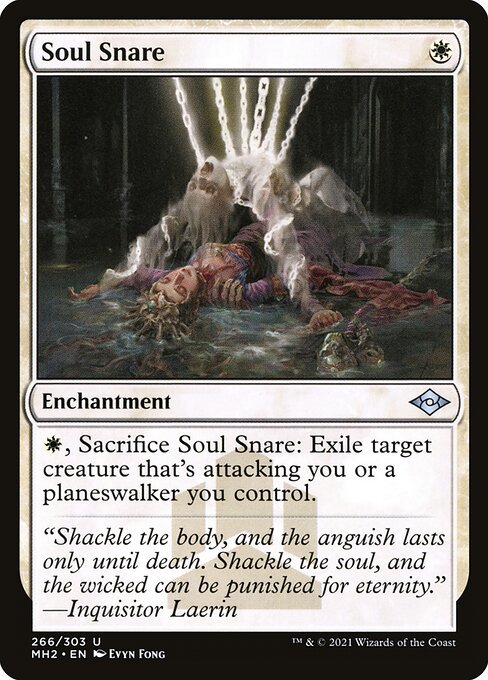 Soul Snare (Foil Etched) (Modern Horizons 2) Near Mint Foil - Nick Nack's Full Frontal Attack