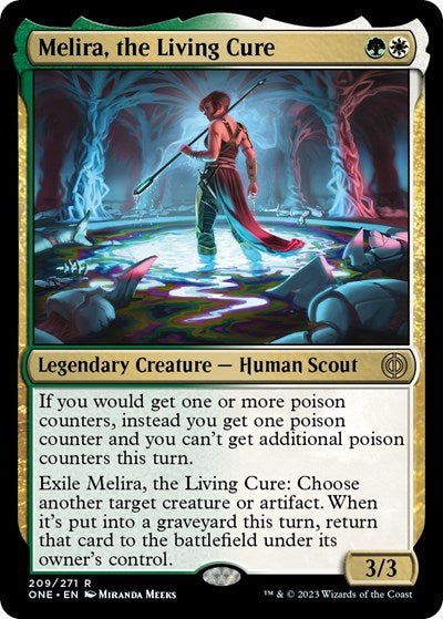 Melira, the Living Cure (Phyrexia: All Will Be One) Near Mint - Nick Nack's Full Frontal Attack