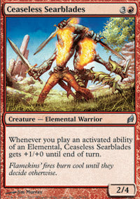 Ceaseless Searblades (Lorwyn) Light Play