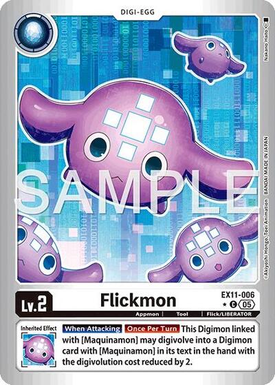 Flickmon (Limited Foil) (Dawn of Liberator) Near Mint Foil