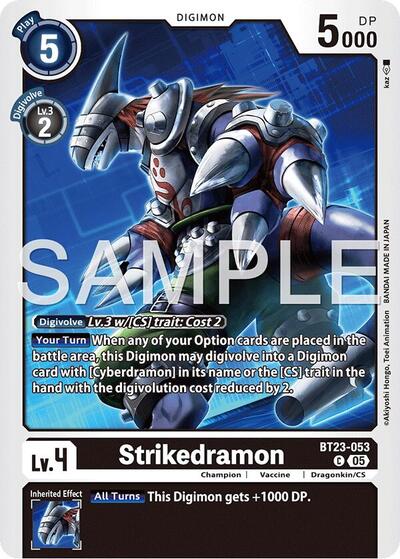 Strikedramon (Hackers' Slumber) Near Mint - Nick Nack's Full Frontal Attack