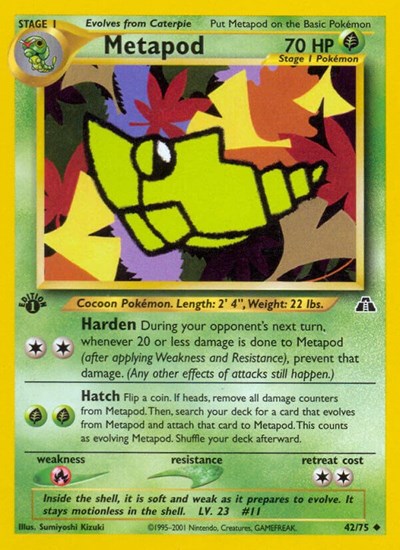 Metapod (Neo Discovery) Light Play Unlimited
