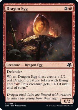 Dragon Egg (Magic Game Night: Free - For - All) Near Mint - Nick Nack's Full Frontal Attack